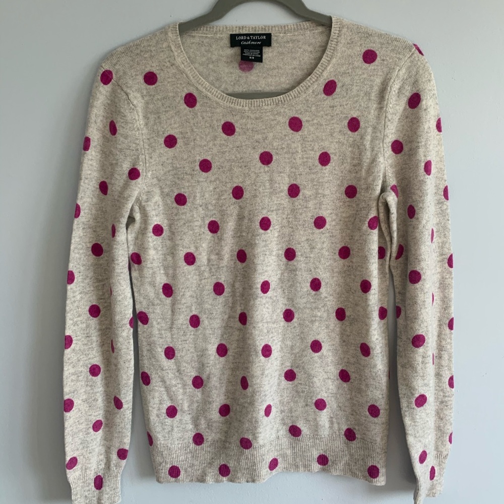Lord&Taylor cashmere sweater